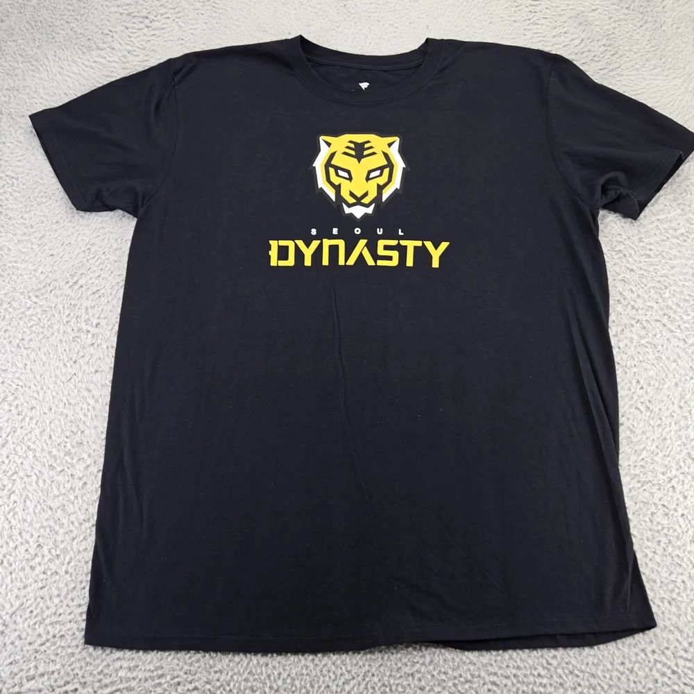 Fanatics Shirt Mens XL Black Seoul Dynasty Overwatch Blizzard League ESports‎